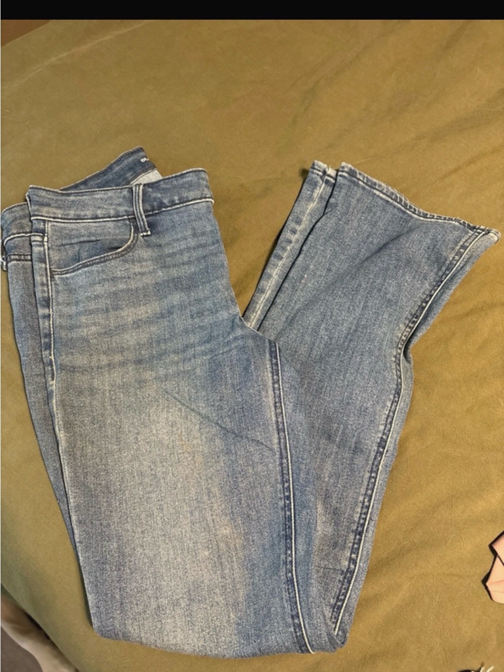 Old Navy Light Blue Flare Jeans - High Rise